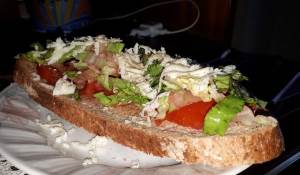 Lezzetli, Hızlı ve Kolay Sağlıklı Sandviç