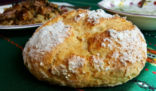 Karbonatlı İrlanda Ekmeği (Sodalı Ekmek)