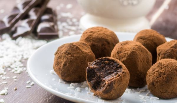 Vegan ve Diyabet Hastaları İçin Çikolatalı Bonbon